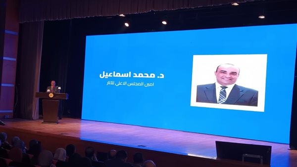 الدكتور محمد إسماعيل، الأمين العام للمجلس الأعلى للآثار