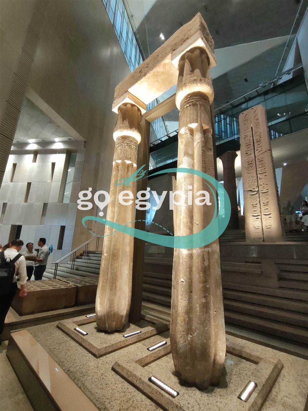 القسم الثاني من الدرج العظيم