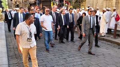 من حي ميلاد الرئيس السيسي.. وزير خارجية ألمانيا يبدأ جولة سياحية