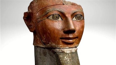 عرض نادر بمتحف التحرير.. رأس لحتشبسوت مجسدة كالإله أوزير