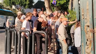 توافد الزائرين على المتحف المصري بالقاهرة وسط أجواء تراثية مميزة