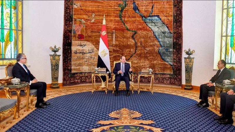 استقبال الرئيس عبدالفتاح