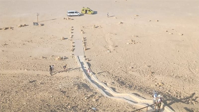 انقاذ السائحة الإسبانية