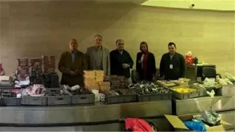 جانب من المضبوطات