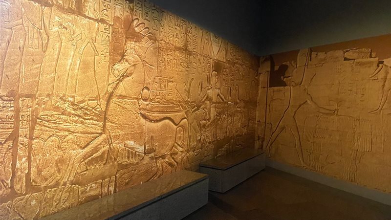 منطقة الكهوف بالمتحف