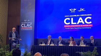 الحفني يشارك في أعمال الجمعية العامة لمفوضي الطيران بأمريكا والكاريبي