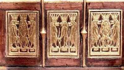 سرير يويا وتويا.. تحفة من عصر أمنحتب الثالث تتألق في المتحف المصري بالتحرير