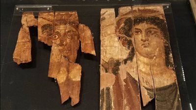 لوحة إيزيس.. لقاء فريد بين الفخامة الرومانية والروح المصرية في المتحف المصري 