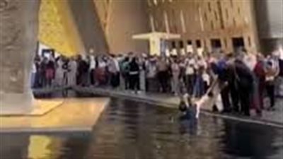 سقوط الزوار في بحيرة الملك رمسيس تثير ازمة.. وخبير معمارى يكشف الحل