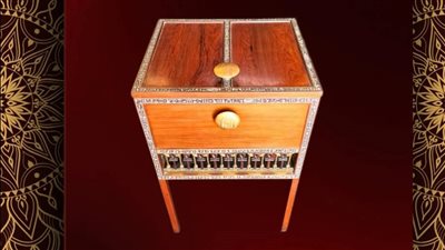 صندوق من ذهب.. حكاية مقتنى ملكي في متحف ركن فاروق