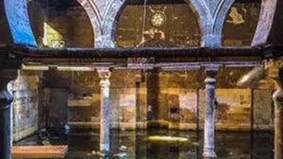 غمرته مياة الصرف الصحي.. بدء عمليات ترميم مسجد سيدي مدين الأشموني