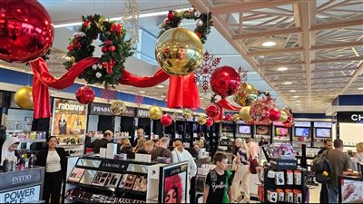 خريطة فروع الأسواق الحرة لشركة مصر للطيران داخل مصر 