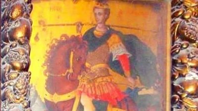 متحف جاير أندرسون يعرض قطعة فريدة للوحة زيتية نادرة لقديس محارب