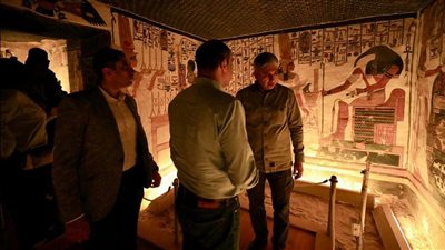 السياحة تستعد لافتتاح مقبرة الملكة نفرتاري بالأقصر للزائرين