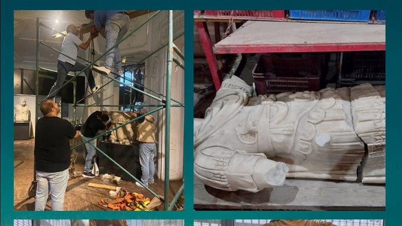 ترميم القطع الأثرية