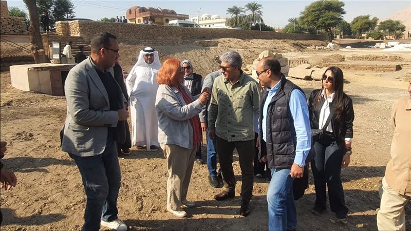 وزير السياحة بالاقصر