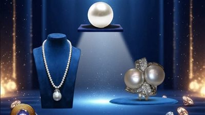 اللؤلؤ.. من أعماق البحار إلى قمة الأناقة الملكية في متحف المجوهرات الملكية