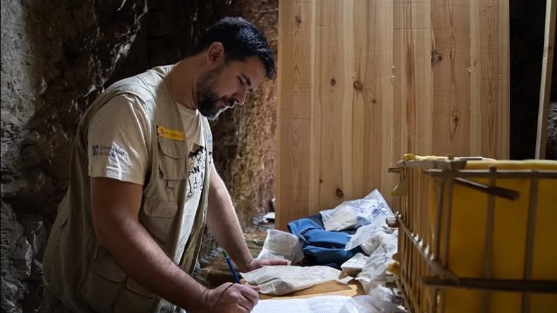 جانب من الترميم 