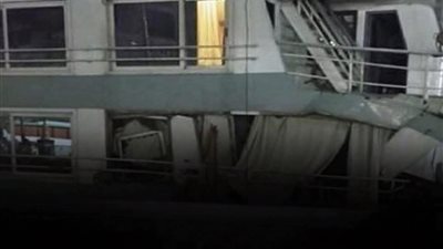 وفاة سائحة إيطالية في حادث تصادم فندقين عائمين بالأقصر (صور)