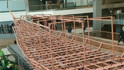 مفككة لـ1650 قطعة.. مدير ترميم الاثار يكشف مفاجأت عن مركب خوفو الثانية (خاص)