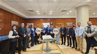 مطار القاهرة  يستقبل أولى رحلات الطيران العارض لشركة طيران أذربيجان