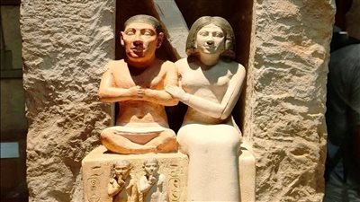 تمثال سنب يحكي قصة حب وعبقرية فنية من قلب مصر القديمة