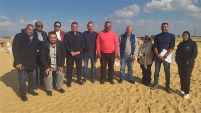 مؤشرات اكتشافات أثرية هامة خلال جولة تفقدية بوادي النطرون (خاص)