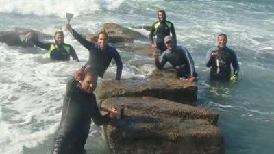 تحدي البرد والأمواج.. الآثار الغارقة تخوض سباقًا مع الطبيعة لكشف أسرار أبو قير