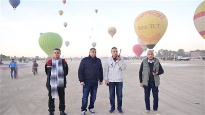 اللجنة العليا للتفتيش الأمني تتابع إجراءات تشغيل البالون الطائر