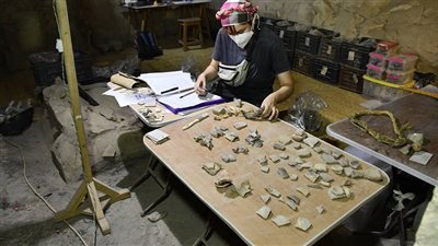 من أهم مقابر طيبة.. توثيق دقيق لمقبرة بادي آمون أوبت بالأقصر  | خاص