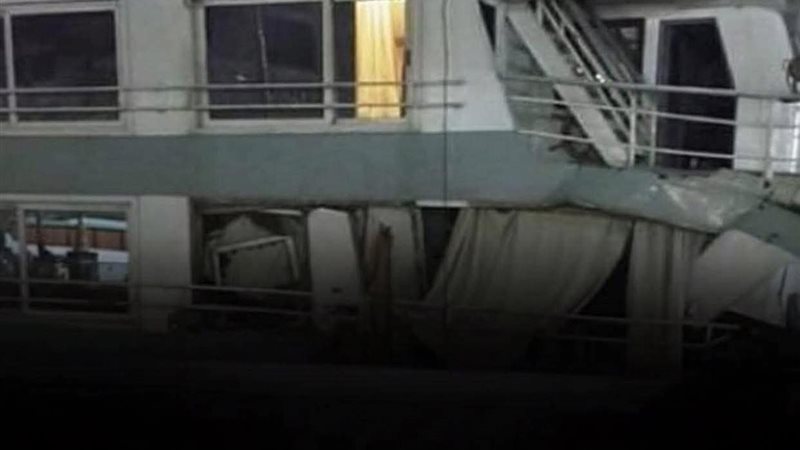 حادث تصادم مركبين