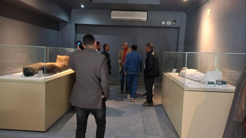 قاعة المومياوات 