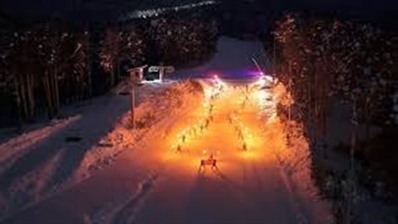 موسم التزلج في مركز