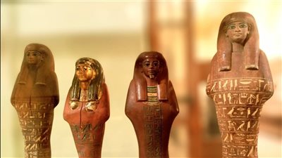 تماثيل الأوشابتي.. خدم الخلود في المتحف المصري بالتحرير