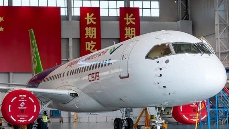 الطائرة الصينية C919