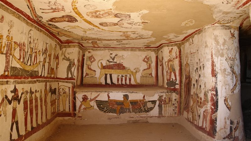 المقابر المزوقة