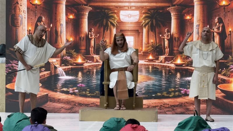 العروض الفنية بالمتحف المصري الكبير 