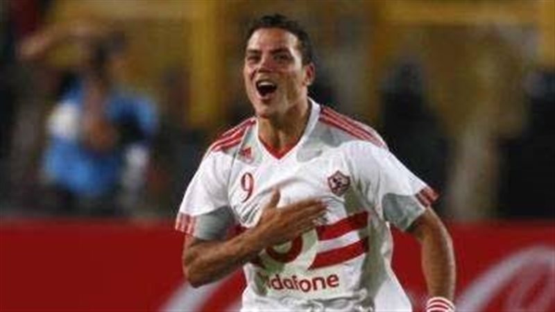 عمرو زكي لاعب منتخب مصر ونادي الزمالك الأسبق 