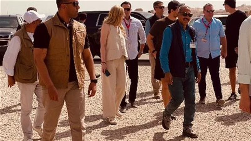 زيارة تيفاني ترامب للأقصر 