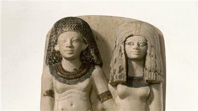 تمثال نبسن ونبت - تا.. قصة حب خالدة من عصر أمنحتب الثالث