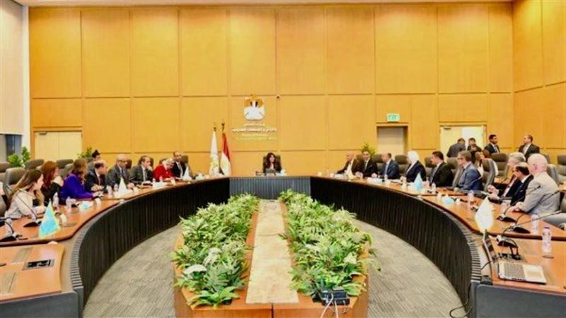 جانب من اجتماع وزارة