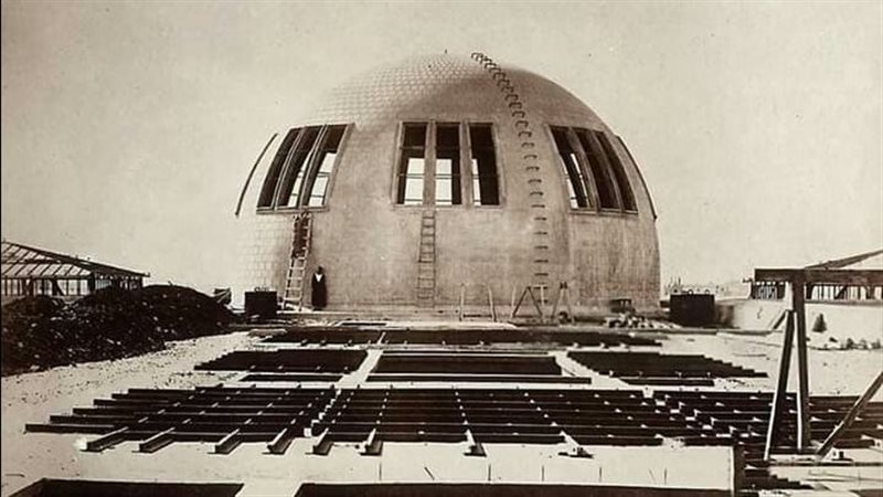 قبة المتحف المصري بالتحرير عام 1902