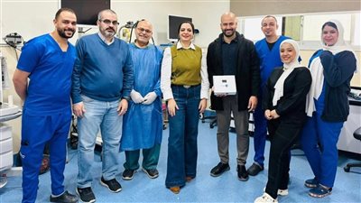 مستشفى مصر للطيران تجري أول تشخيص للأمعاء الدقيقة باستخدام كبسولة المنظار الذك