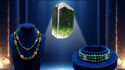 التورمالين الأخضر.. جوهرة الملوك التي تُعيد سحر الضوء داخل متحف المجوهرات