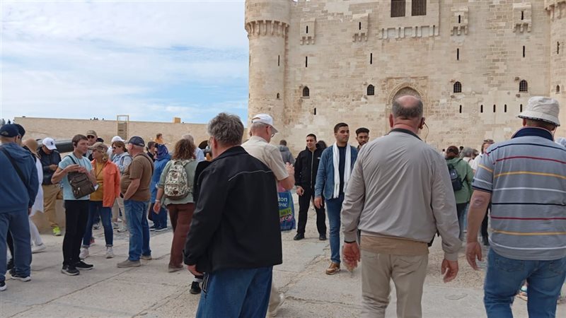 زيارة قلعة قايتباي بالإسكندرية 