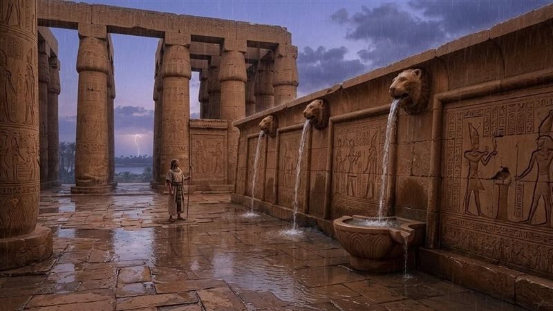 تساقط الأمطار 