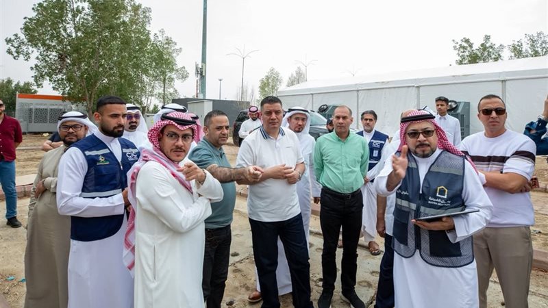 وفد وزارة التضامن في مكة