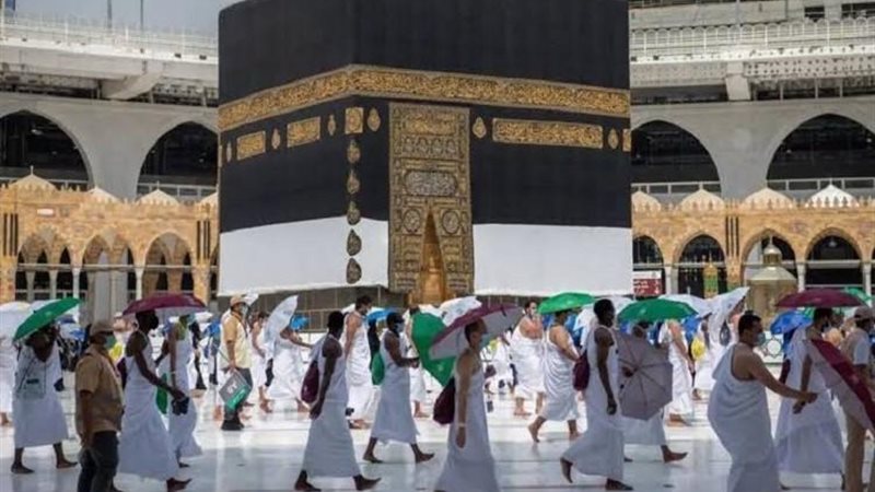 الطواف حول الكعبة