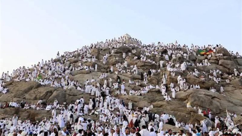 جبل الرحمة بصعيد عرفات 