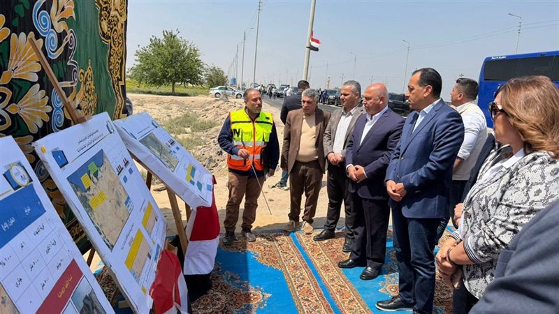 مدبولى خلال الجولة